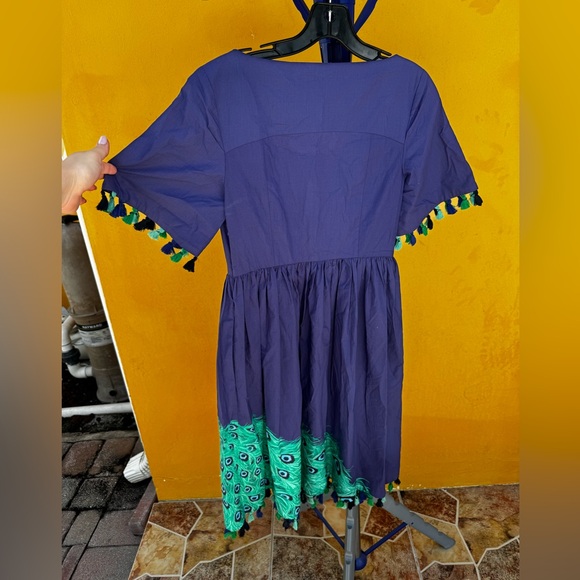 Kate spade ♠️ peacock 🦚 dress - Picture 6 of 7